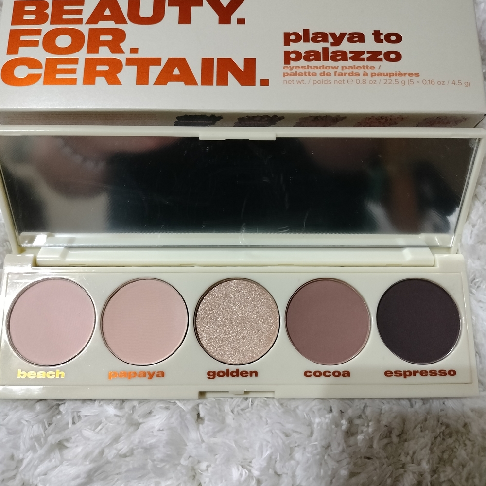 Beauty For Certain Playa To Palazzo Eyeshadow Palette